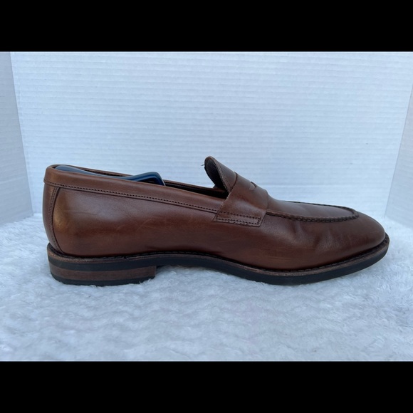 Allen Edmonds "NOMAD" Men’s Brown Leather PENNY Loafers Size 12 D 6813 - Picture 8 of 12
